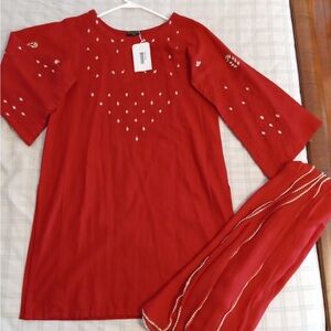 Agha Noor Kurti w/ Dupatta (NWT)